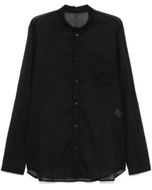 Masnada Cotton Shirt - Black
