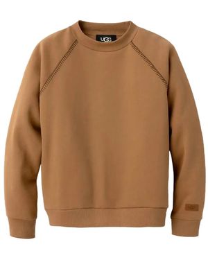 UGG Sudadera Classic Con Ribete Sobrehilado - Marrón