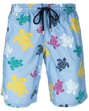 Vilebrequin Costume Da Bagno Con Stampa - Blu