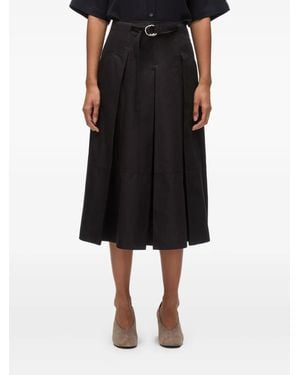 3.1 Phillip Lim ベルテッド スカート - ブラック