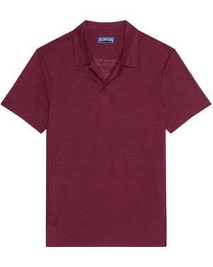 Vilebrequin Short-Sleeves Polo Shirt - Purple