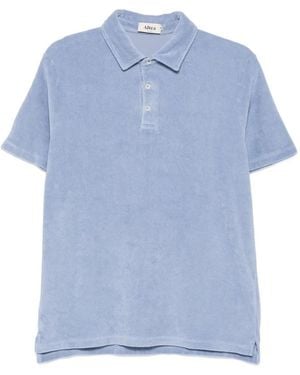 Altea Smith Spugna Short-Sleeve Polo Shirt - Blue