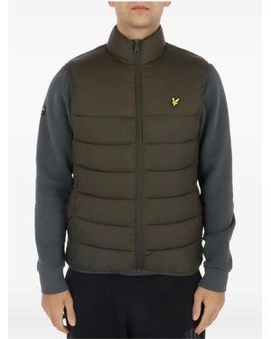 Lyle & Scott Gilet Imbottito Trapuntato - Verde