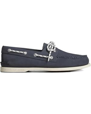 Sperry Top-Sider A/O 2-Eye Nautical Loafers - Blue