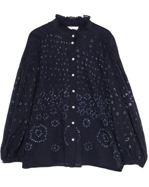 Antik Batik Bandini Blouse - Blue