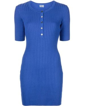 LHD Samphire Knitted Dress - Blue