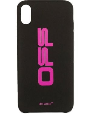 Off-White c/o Virgil Abloh Coque De Smartphone Carryover Xs Max - Noir