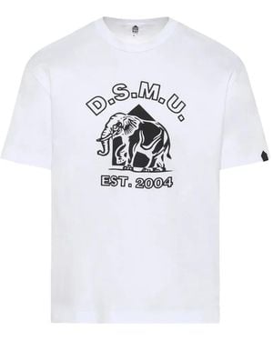 Dover Street Market Graphic-Print D..M.U T-Shirt - White