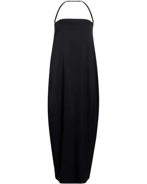 Another Tomorrow Cocoon Halterneck Maxi Dress - Black