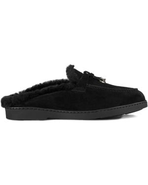 Doucal's Mules Con Bordo - Nero