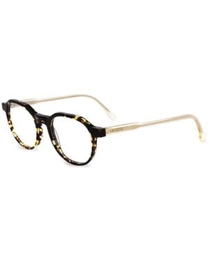Lacoste Geometrische Brille - Weiß