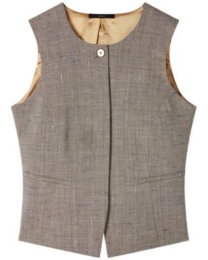 Paul Smith Buttoned Top - Grey