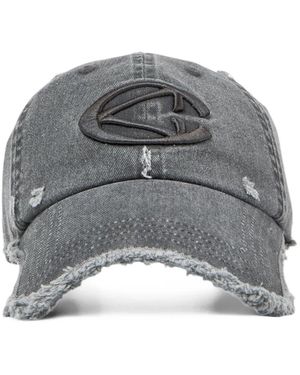 CAMPERLAB Rcd Mallorca Distressed-Effect Cap - Grey