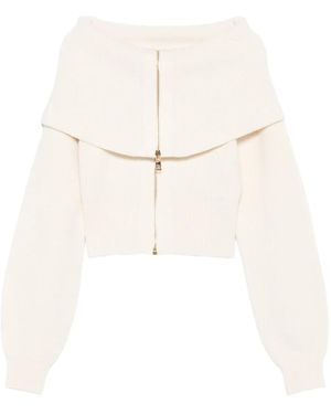 Elisabetta Franchi Sweaters - Natural