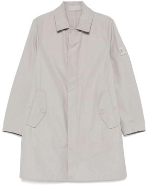 Stone Island Ghost Trench Coat - Grey