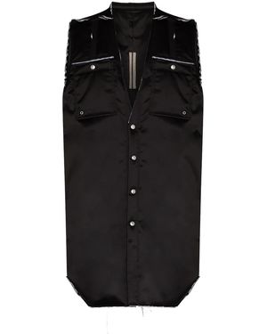 Rick Owens Outershirt ジレ - ブラック