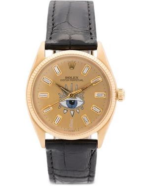 Jacquie Aiche Day Date 36Mm Personalizzato - Bianco