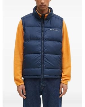Columbia Pike Lake Ii Quilted Puffer Gilet - Blue