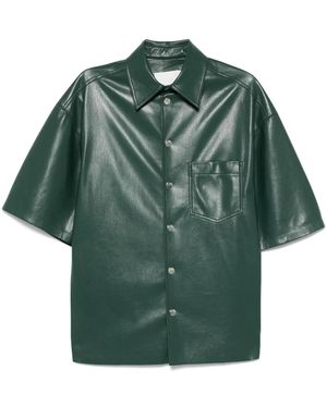 Nanushka Aksel Shirt - Green