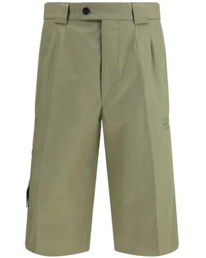 NAMACHEKO Delta Cotton Chino Shorts - Green