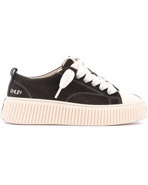 Rhun Treble 2020 Suede Trainers - Black