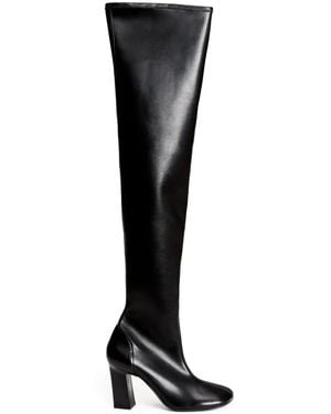 Fabiana Filippi Faux-Leather Boots - Black
