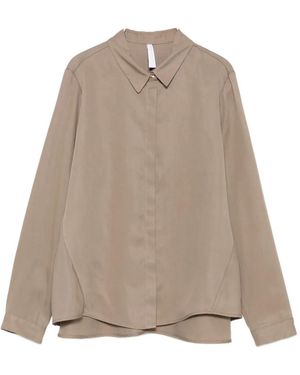 Imperial Layered-hem shirt - Natur