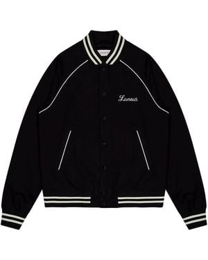 Laneus Chaqueta bómber Shiny - Negro
