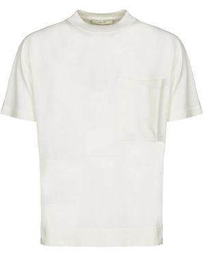 FILIPPO DE LAURENTIIS Camiseta de algodón - Blanco