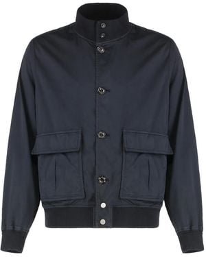 Valstar Ungefütterte Bomberjacke mit Taschendetail - Blau