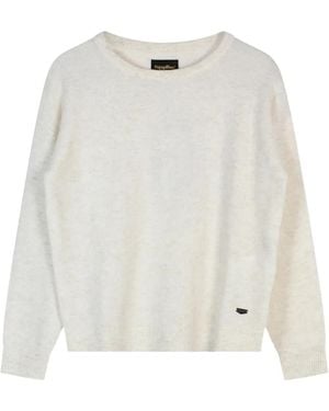Refrigiwear Francy Crew-Neck Boat-Neck - White