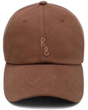 Ruslan Baginskiy Casquette À Logo Brodé - Brown