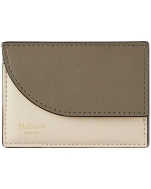 Mulberry Portacarte Con Tasche - Grigio