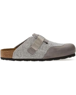 Birkenstock Boston Nova Mules - Grau