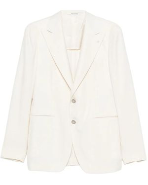 Tagliatore Blazer con detalle de broche - Blanco
