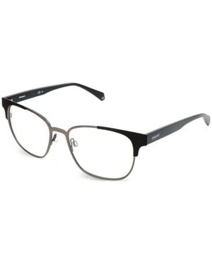 Polaroid 54Mm Square-Frame Glasses - White