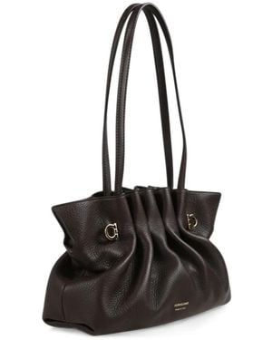 Ferragamo Soft-Bag (S) - Black