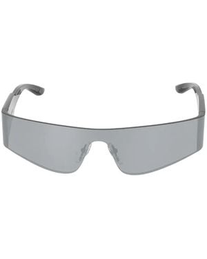 Balenciaga Logo-Print Sunglasses - White