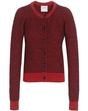 Barrie Cardigan A Righe - Rosso