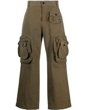 Heron Preston ストレートパンツ - グリーン