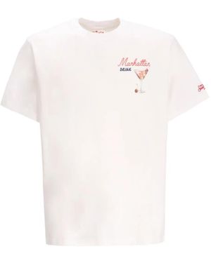 Mc2 Saint Barth Graphic-Print T-Shirt - White