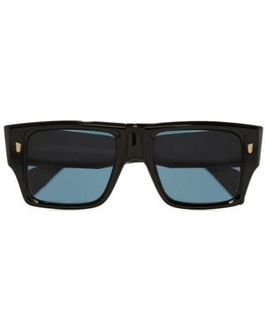 Cutler and Gross Lunettes De Soleil 1414 À Monture Carrée - Noir