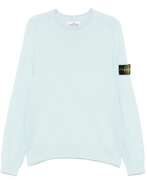 Stone Island コンパスバッジ セーター - ブルー