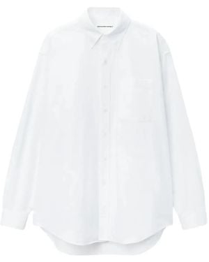 Alexander Wang Oversized Boyfriend Shirt - White