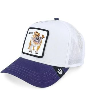 Goorin Bros Tough Bulldog-Patch Trucker Hat - Blue