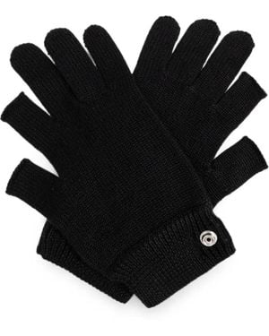 Rick Owens Touchscreen-Handschuhe - Schwarz
