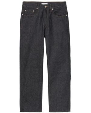 Sandro Five-Pocket Design Jeans - Grey