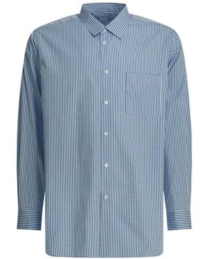Comme des Garçons Checked Shirt - Blue