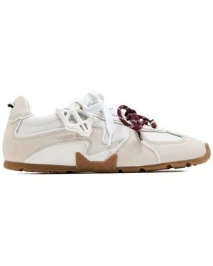 Naked Wolfe Lace Trainers - White