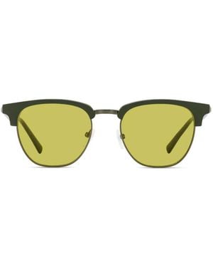 Ferragamo Eyewear Square-Frame Sunglasses - Green